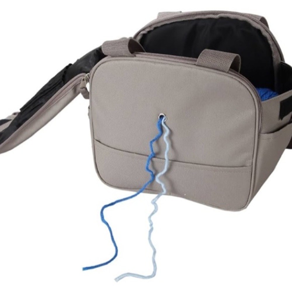 Portable Canvas Yarn Bag,